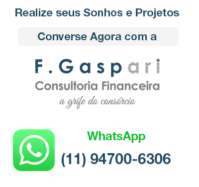                   Realize seus Sonhos e Projetos
                 Converse agora com a F.Gaspari

             Clique Aqui e Acione o seu WhatsApp
           Direto no nosso n�mero: 11 9 4700 6306

* o WhatsApp tem que estar instalado nesse dispositivo
   para esse link funcionar