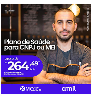 
         Aproveite essa Excelente Oferta

        Plano de Sa�de para CNPJ ou MEI

                         da AMIL

             a partir de R$ 264,49* / m�s


      Converse Agora com a MQ Corr Sa�de

             e Solicite Mais Informa��es

                Atendemos Todo o Brasil

        Clique Aqui e Acione o seu WhatsApp
        Direto no nosso n�mero: 21 3554.4242

* o WhatsApp tem que estar instalado nesse dispositivo
   para esse link funcionar

