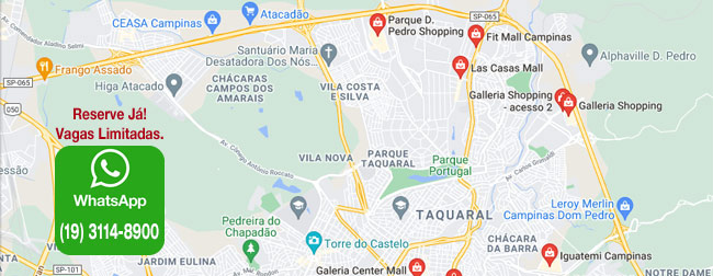 
Localiza��o Privilegiada pr�ximo dos Melhores Shopping Centers

Reserve Agora e Garanta o seu Pacote

Clique Aqui e Acione o seu WhatsApp

Direto no nosso n�mero: 19 3114-8900

* o WhatsApp tem que estar instalado nesse dispositivo
   para esse link funcionar

